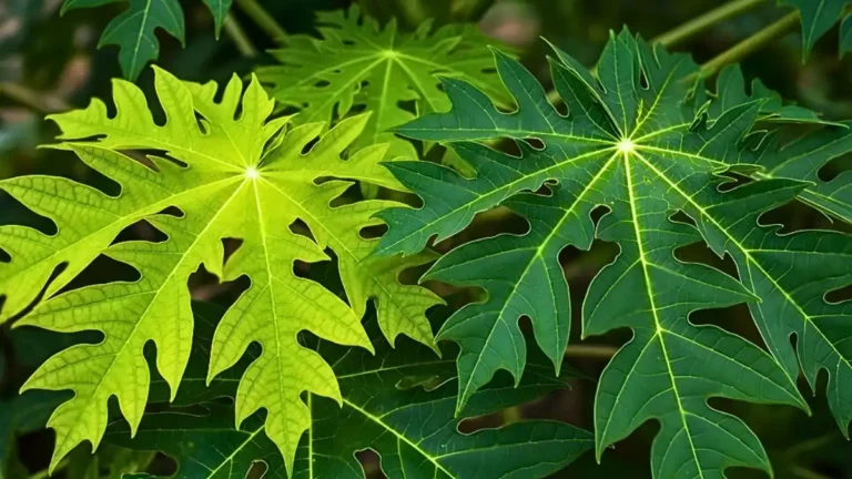 Papaya leaves benefits