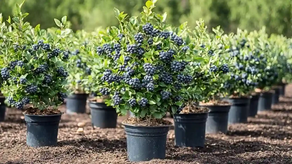 Growing Blueberries In Pots