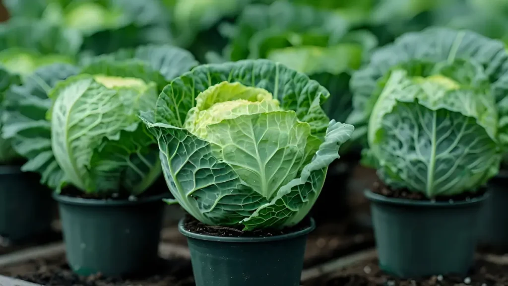 Growing cabbage