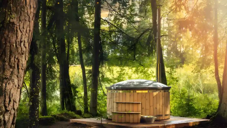 DIY Wood Fired Hot Tub