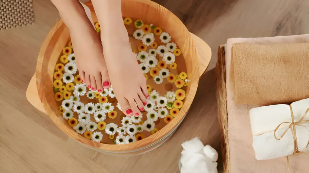 DIY pedicure