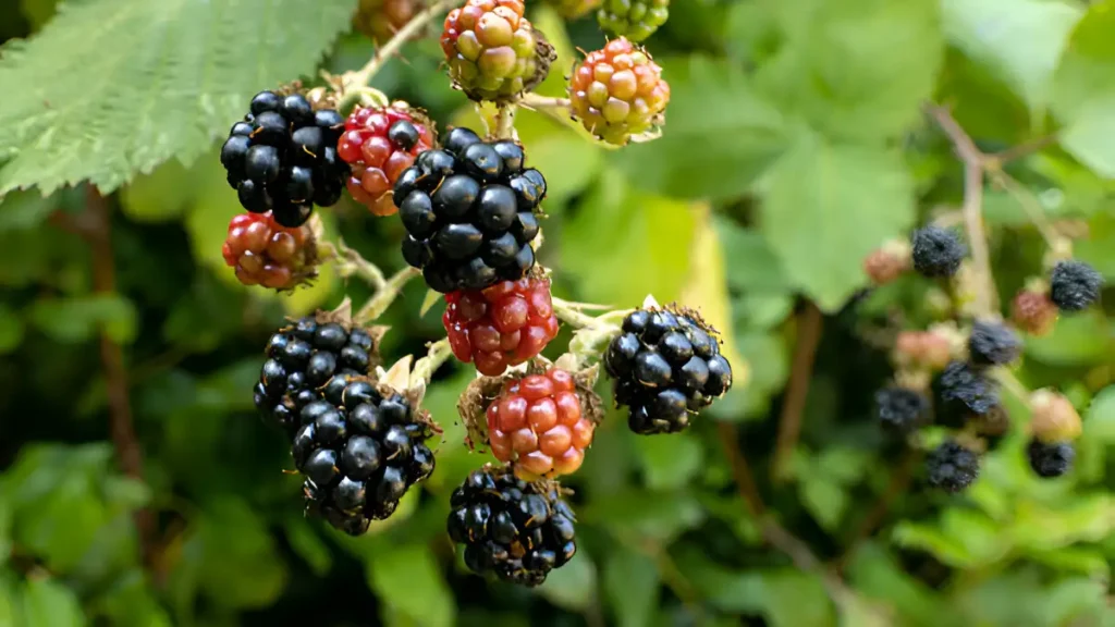 Growing blackberries from cuttings