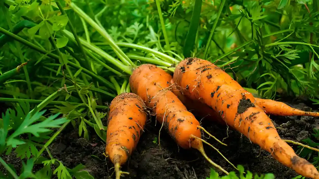 Growing carrots