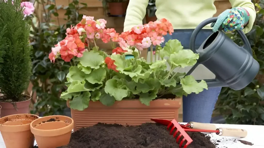 How to grow geraniums indoors