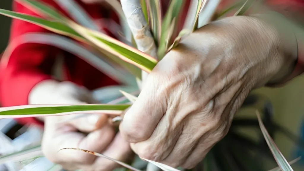 Caring for a dracaena plant