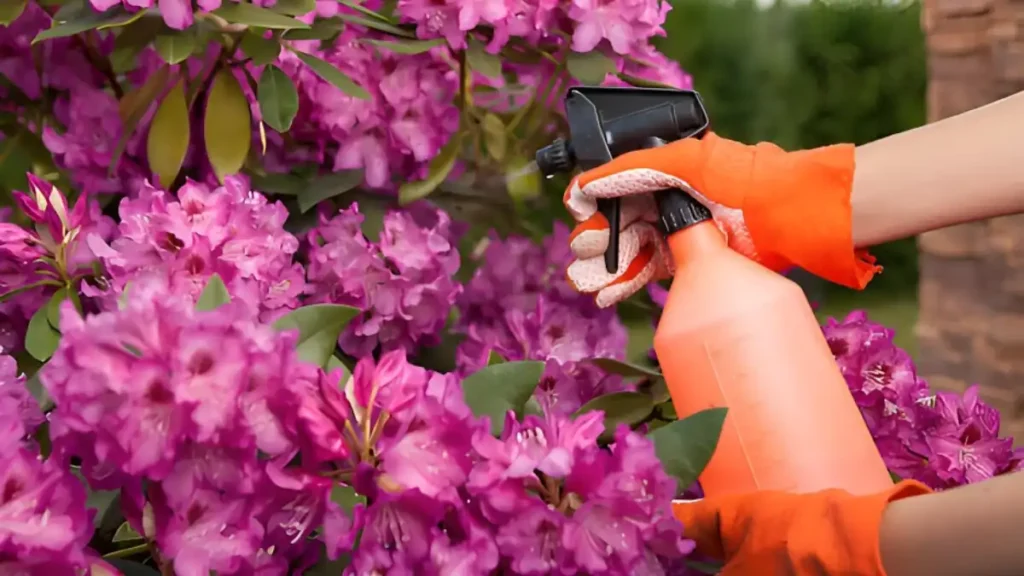 Azalea flower care