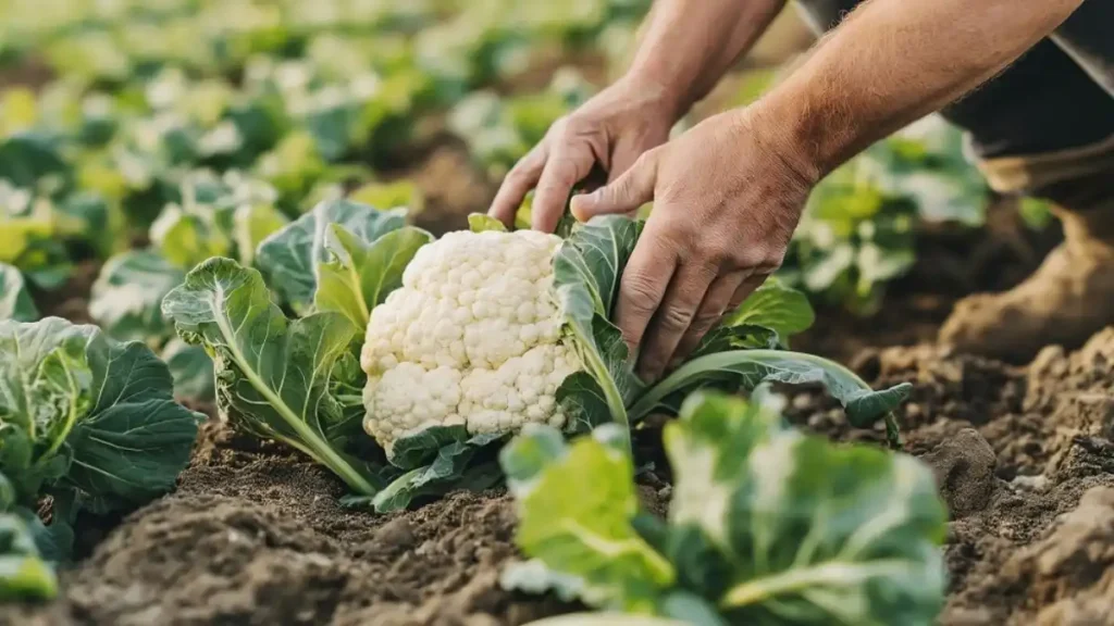 When to harvest cauliflower