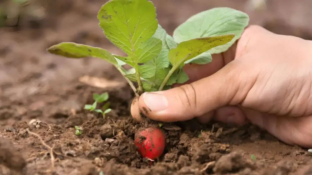 When to harvest radishes