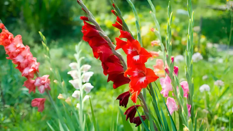 Gladiolus flower