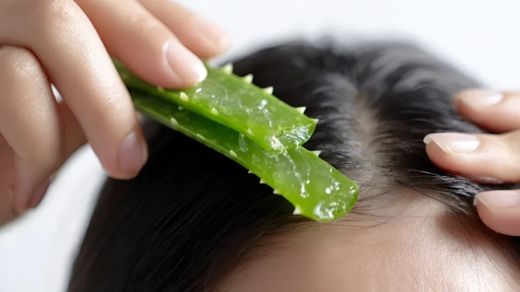 Aloe vera for hair