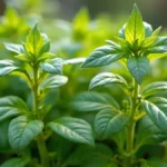 Benefits of tulsi plant growing naturally
