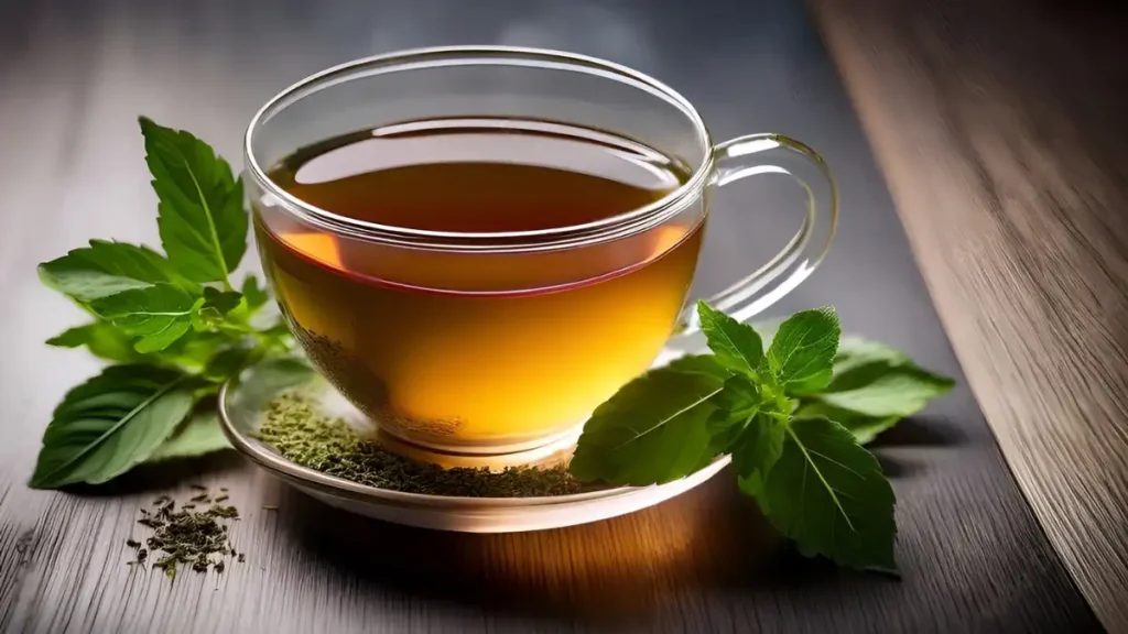 Tulsi tea for immunity and stress relief