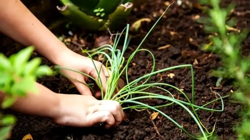 Growing chives from seed