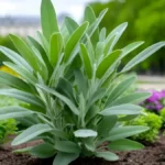Growing sage