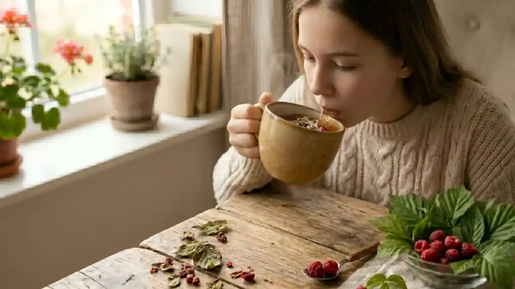 Raspberry leaf tea benefits