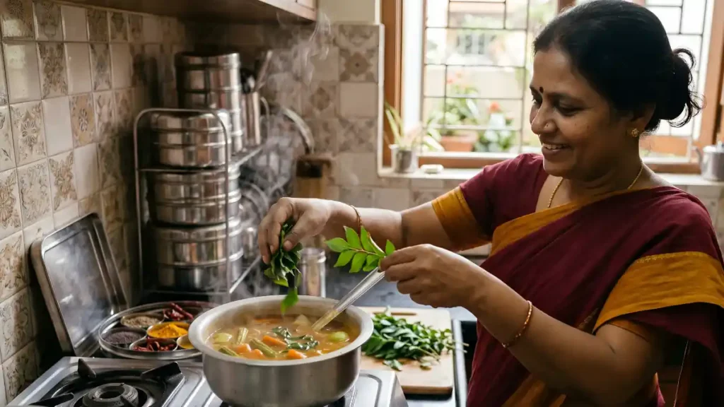 Culinary uses of curry leaves
