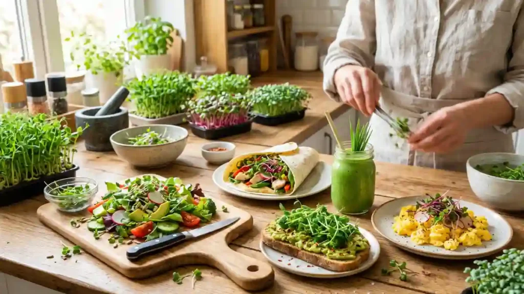 How to use microgreens in your kitchen