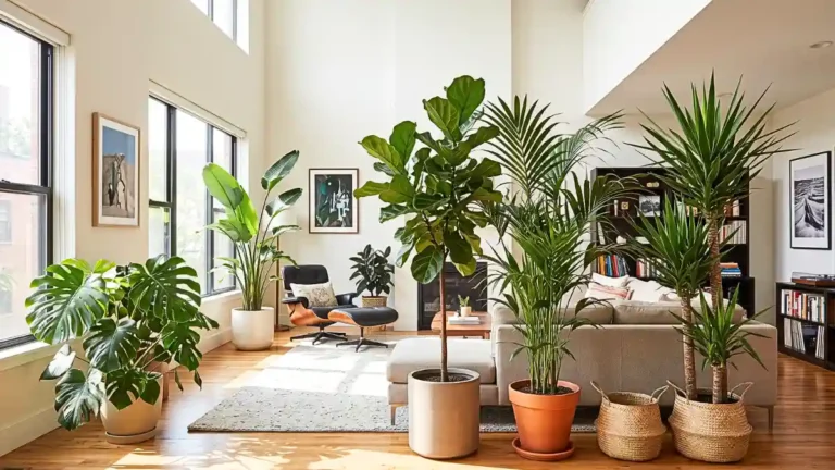 Tall Indoor Plants for Living Room