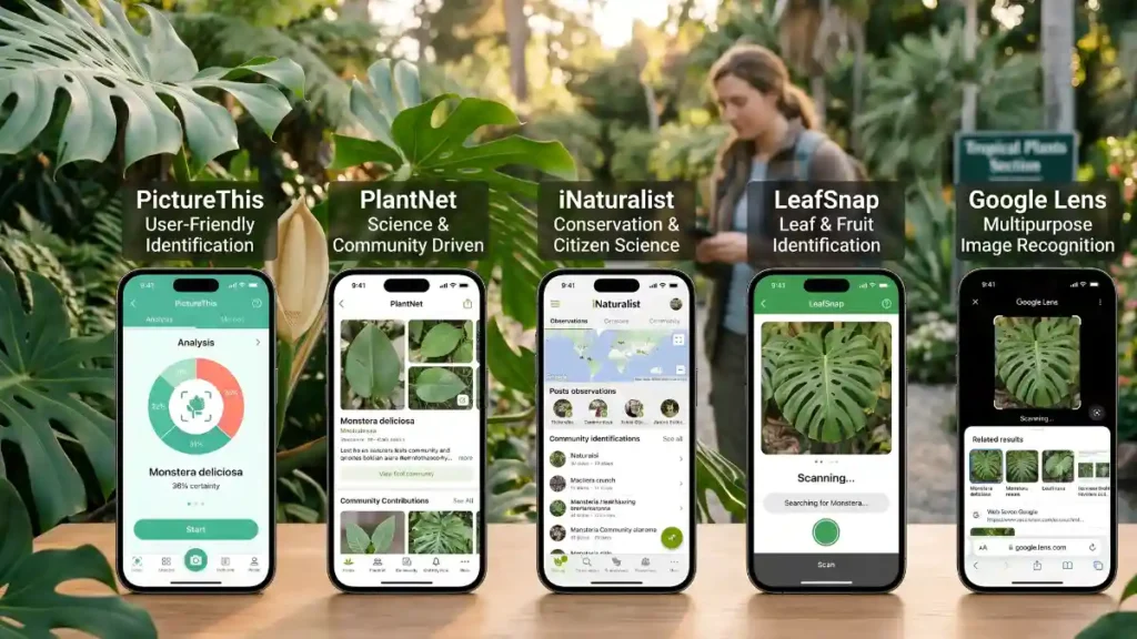 Best plant identification apps in 2026