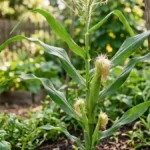 Baby corn plant