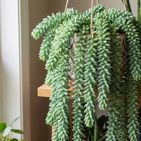 Burro's tail (Sedum morganianum)