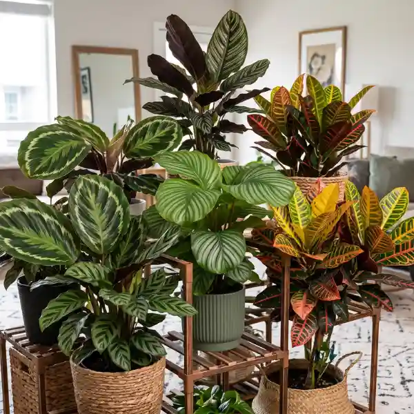 Calathea (Prayer plant family) 
