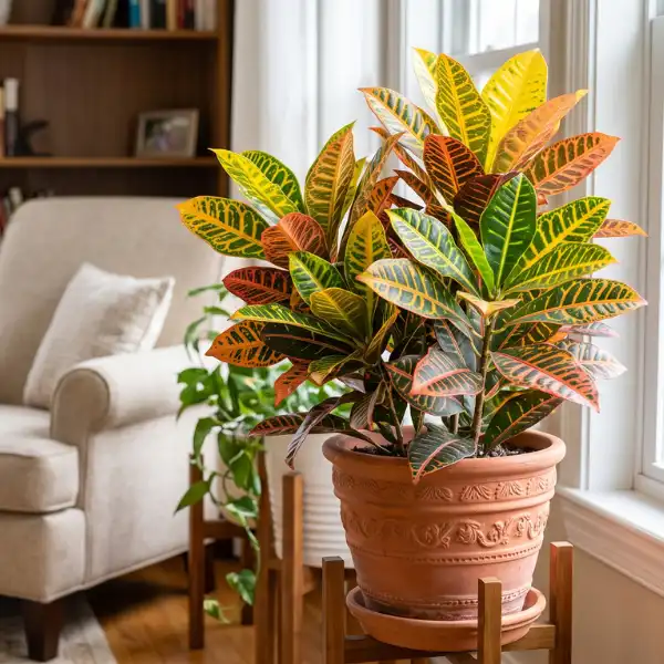 Croton (Codiaeum variegatum)