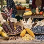 Different types of corn