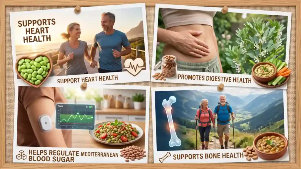 Health benefits of fava beans