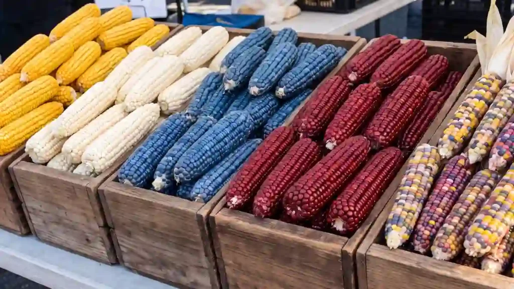 How many types of corn are there