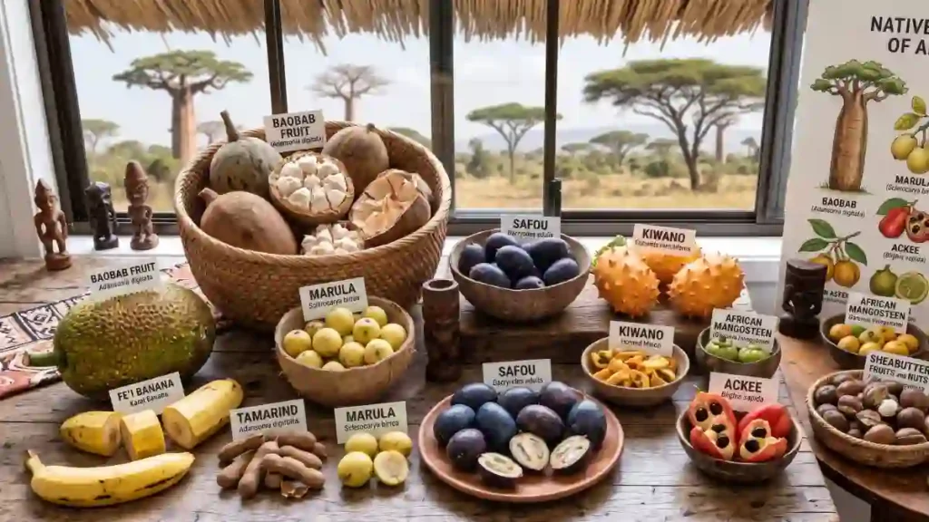 Native fruits of Africa