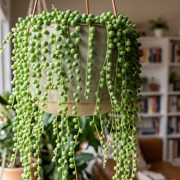 String of pearls (Senecio rowleyanus)