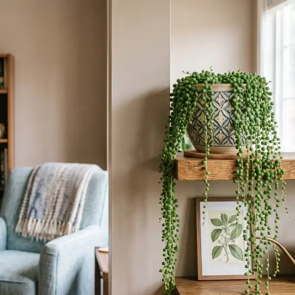 String of pearls (Senecio rowleyanus)
