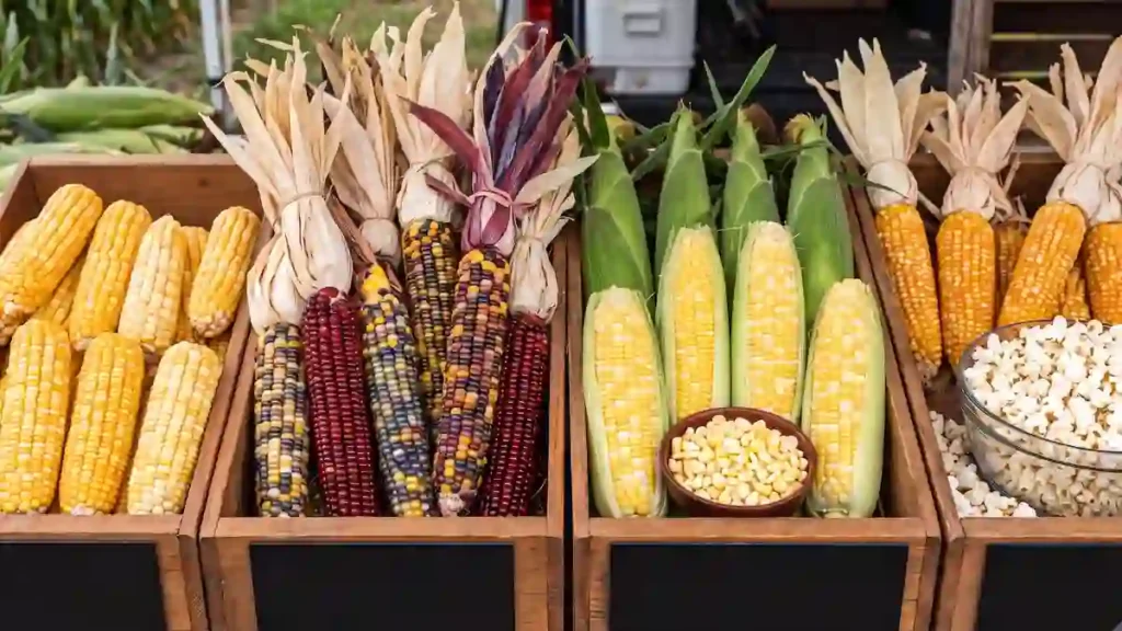 Types of corn